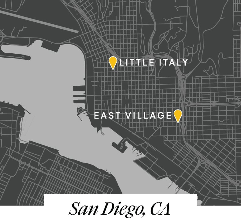 San Diego map