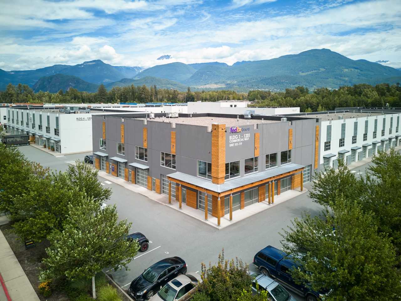 Commercial space, Sea to Sky Business Park by Solterra Development.