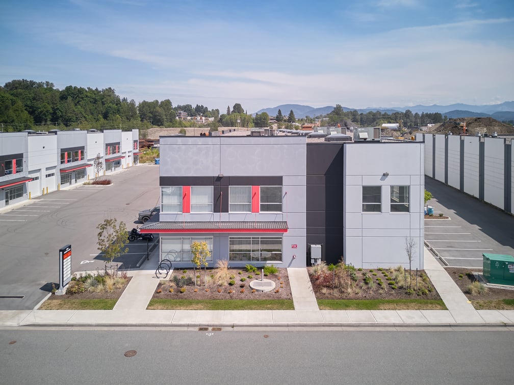Commercial space, Silver Creek Industrial Park in Mission by Solterra Development.