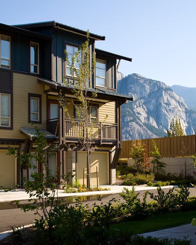 Streams at Eaglewind in Squamish by Solterra Development.