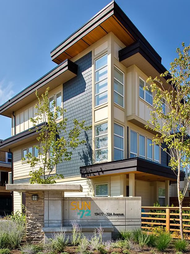 Sun at 72 in Langley by Solterra Development.